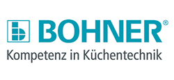 Logo der Firma Bohner in türkiser Schrift