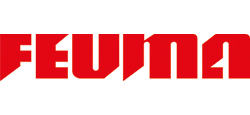 Logo der Firma Feuma in roter Schrift